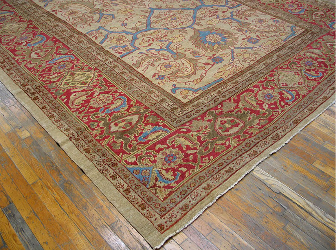 Antique sultan abad Carpet - # 53610