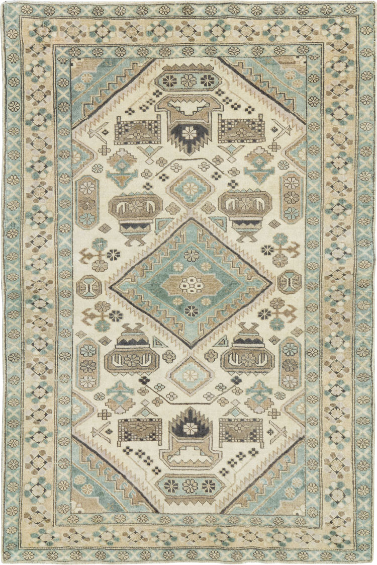 Antique abadeh Rug - # 54611