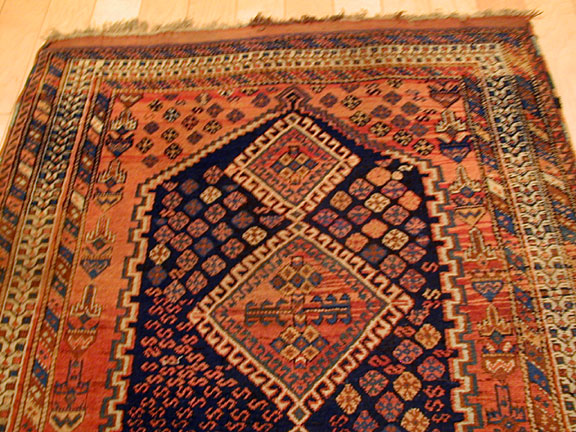 Antique afshar Rug - # 3794