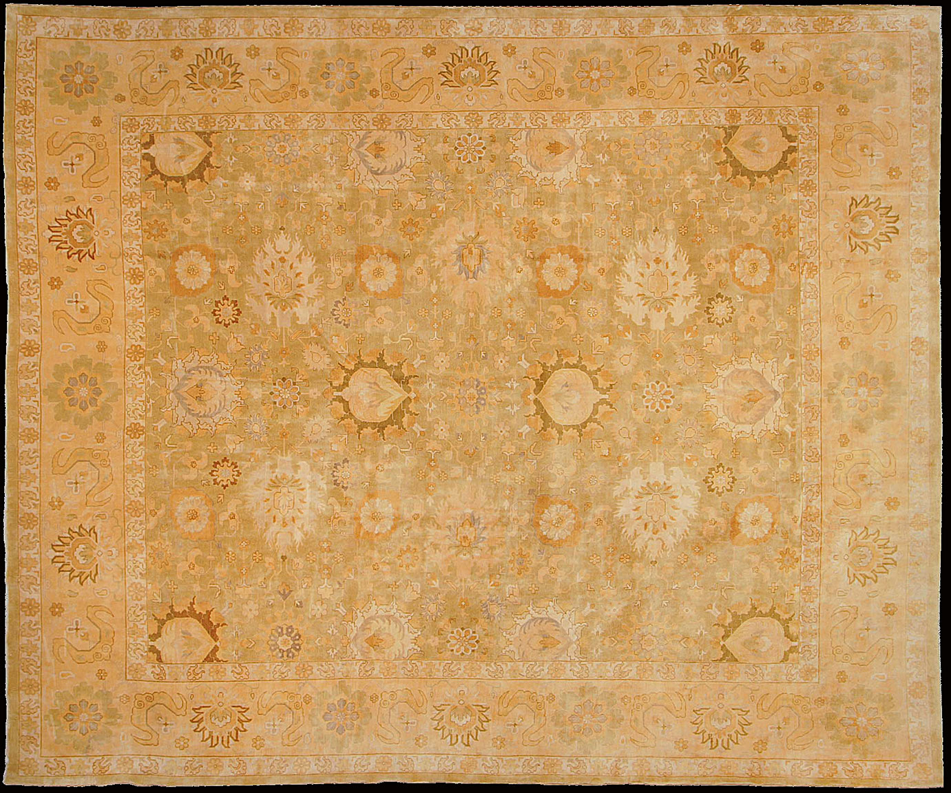 Antique agra Carpet - # 9816