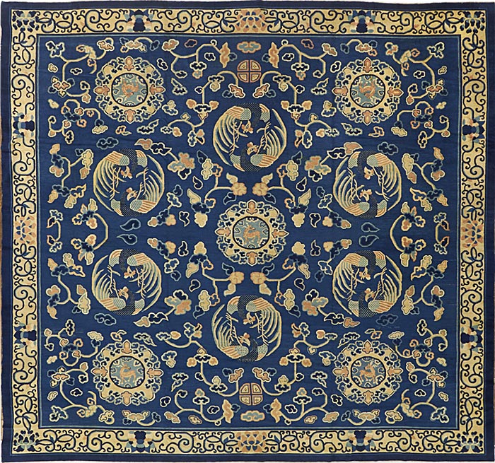 Antique chinese, peking Carpet - # 54877
