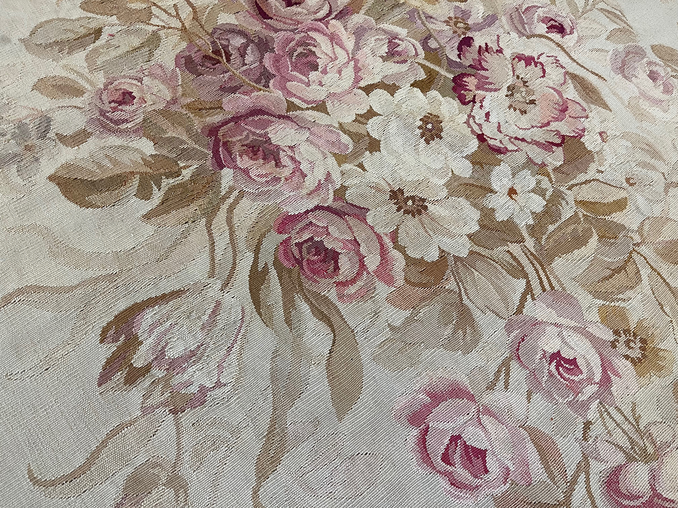 Antique aubusson Carpet - # 57562