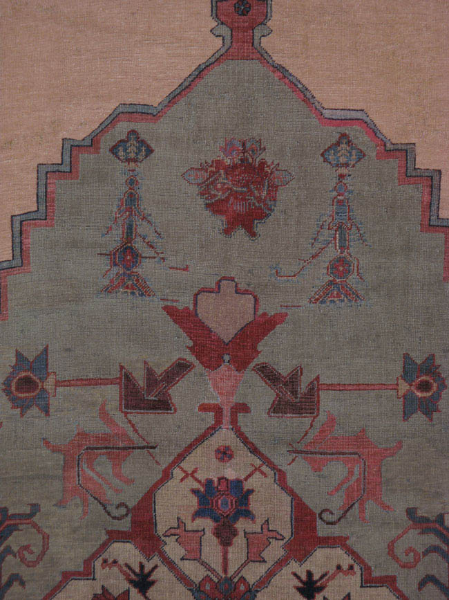 Antique bakshaish Carpet - # 42062