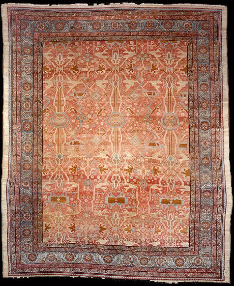 Antique bakshaish Carpet - # 51482