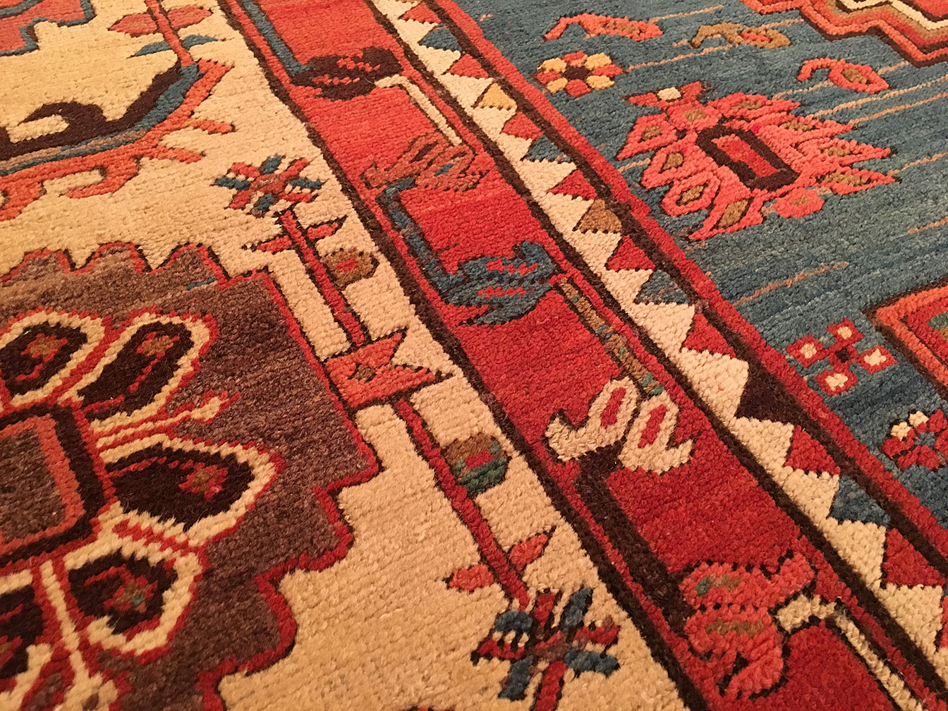 Antique bakshaish Carpet - # 52981