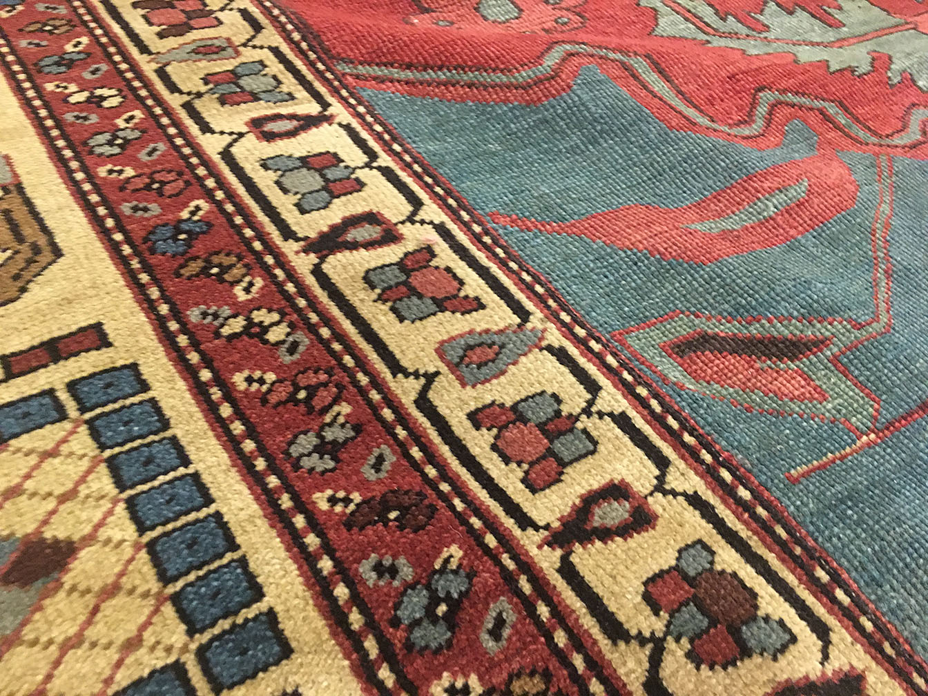 Antique bakshaish Carpet - # 53173