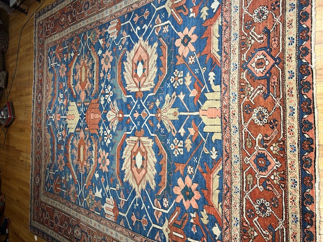 Antique bakshaish Carpet - # 57557