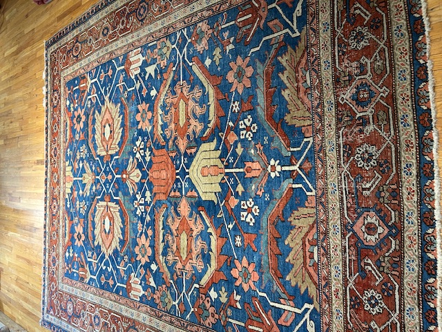Antique bakshaish Carpet - # 57557