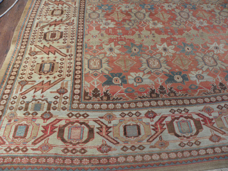 Antique bakshaish Carpet - # 6747