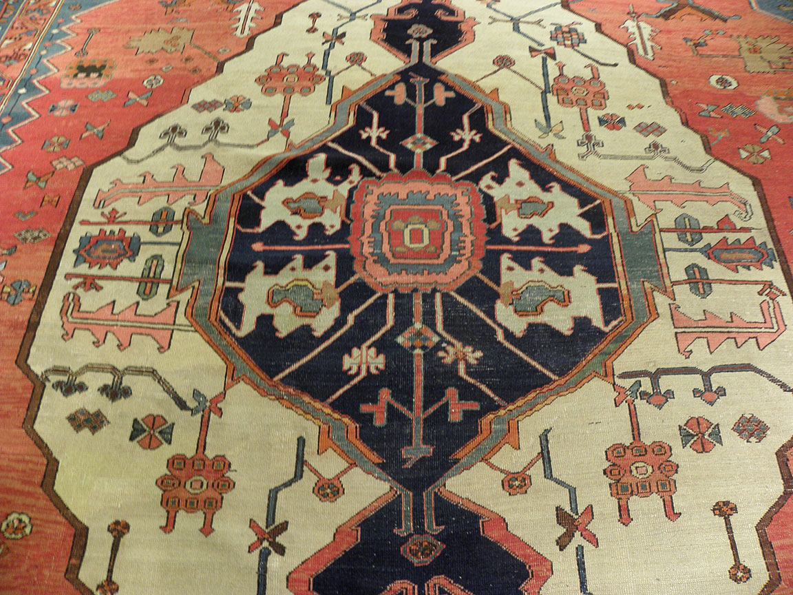 Antique bakshaish Carpet - # 6985