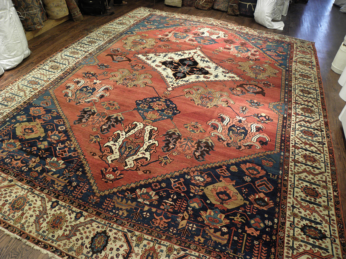 Antique bakshaish Carpet - # 7150