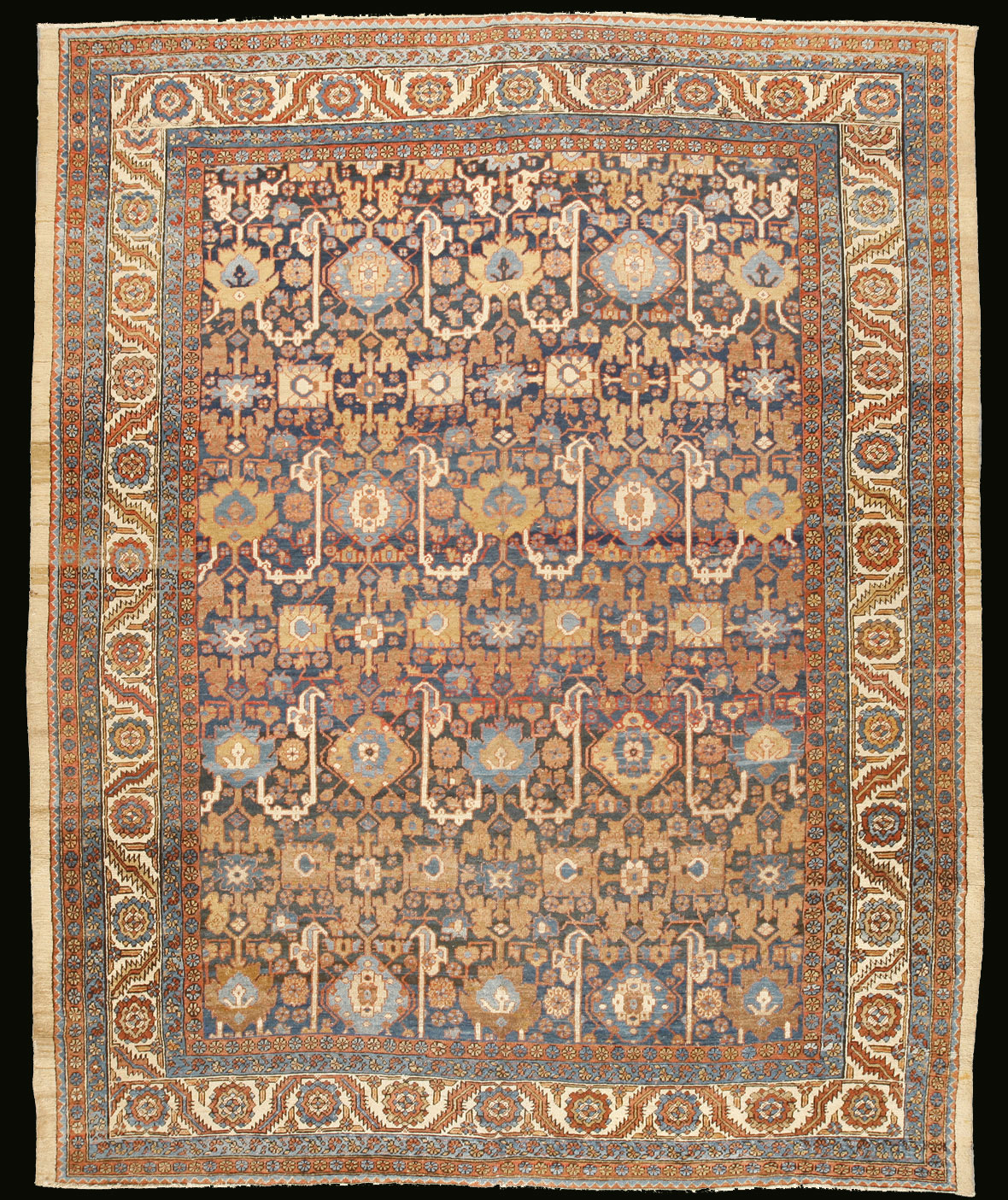 Antique bakshaish Carpet - # 7665