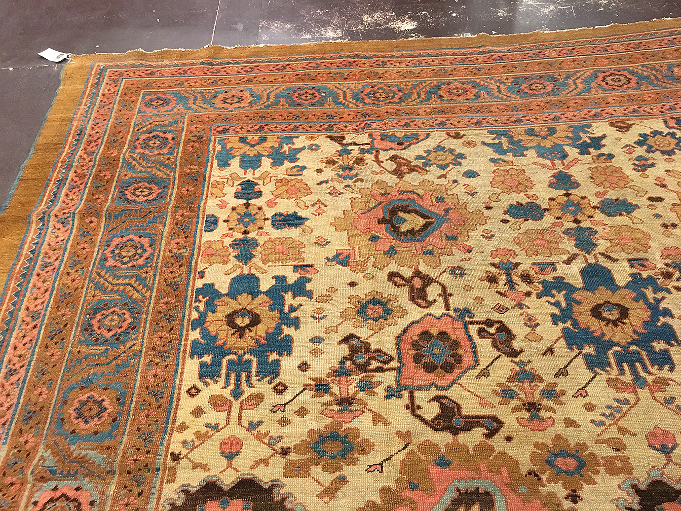 Antique bakshaish Carpet - # 80062