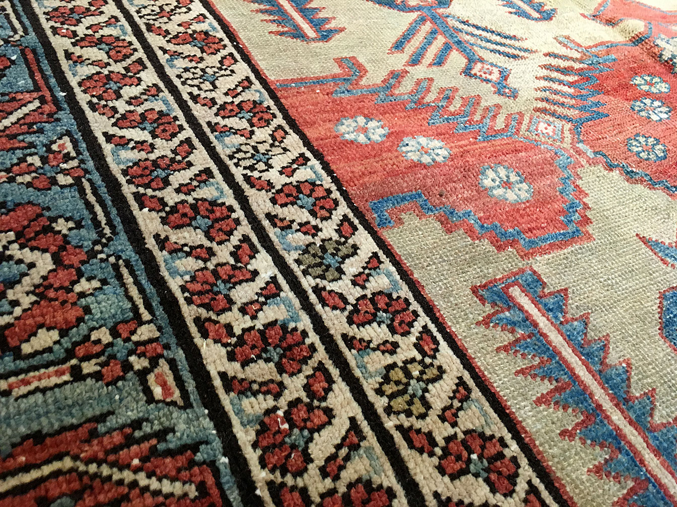 Antique bakshaish Carpet - # 8723
