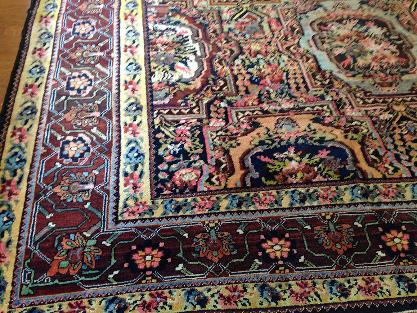 Antique baktiari Carpet - # 9645