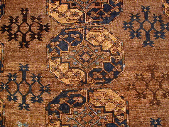 Antique beshir Carpet - # 4934