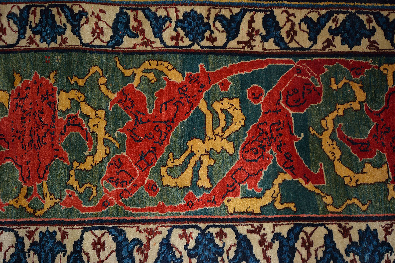 Antique bidjar, geirous Carpet - # 50355