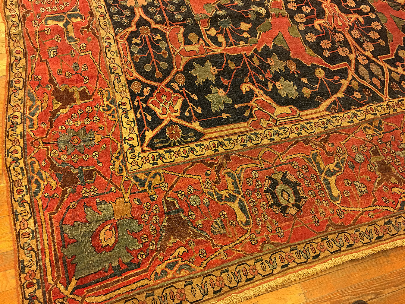 Antique bidjar, geirous Carpet - # 9010