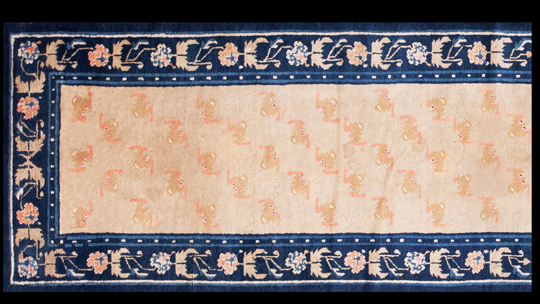 Antique chinese Runner - # 9599