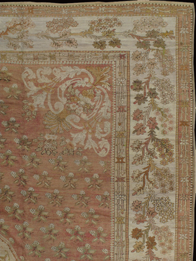 Antique ghiordes Carpet - # 11345