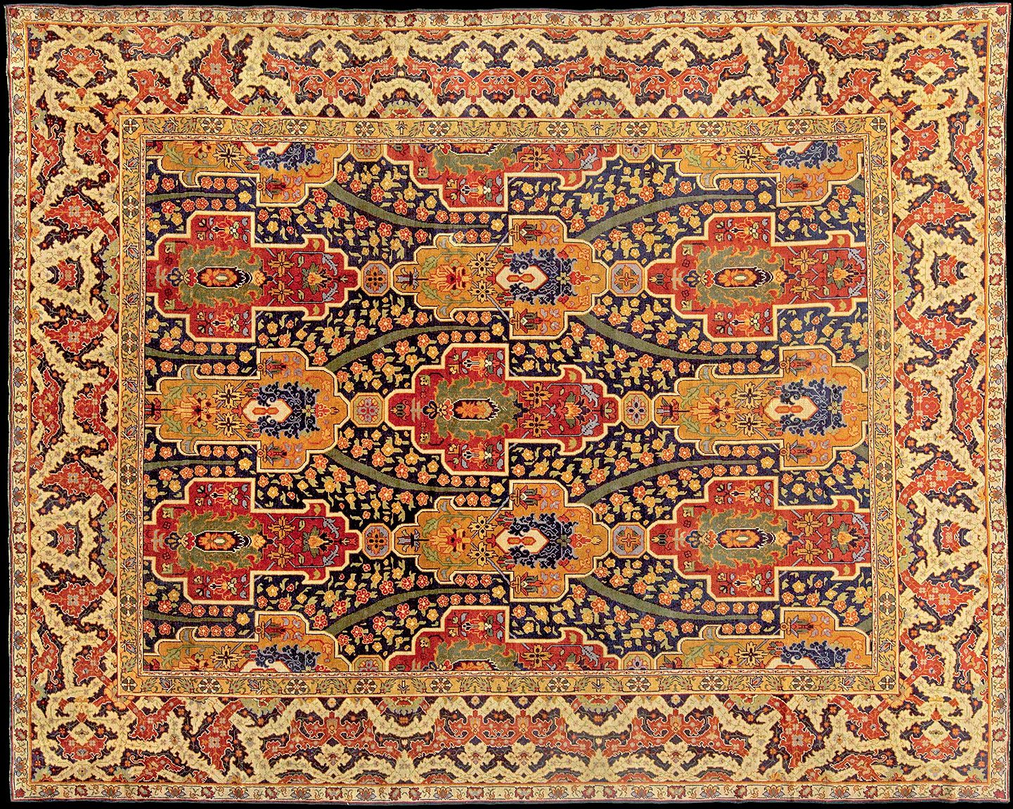 Antique hereke Carpet - # 50359