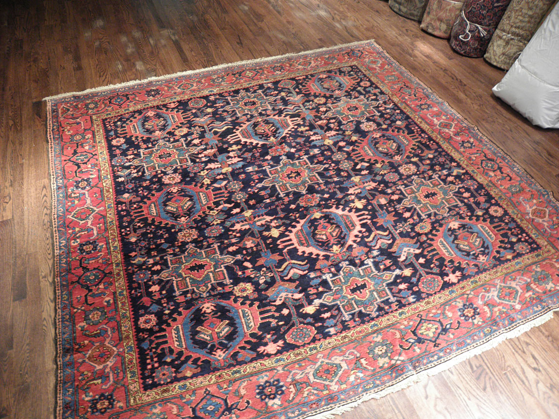 Antique heriz Carpet - # 4193