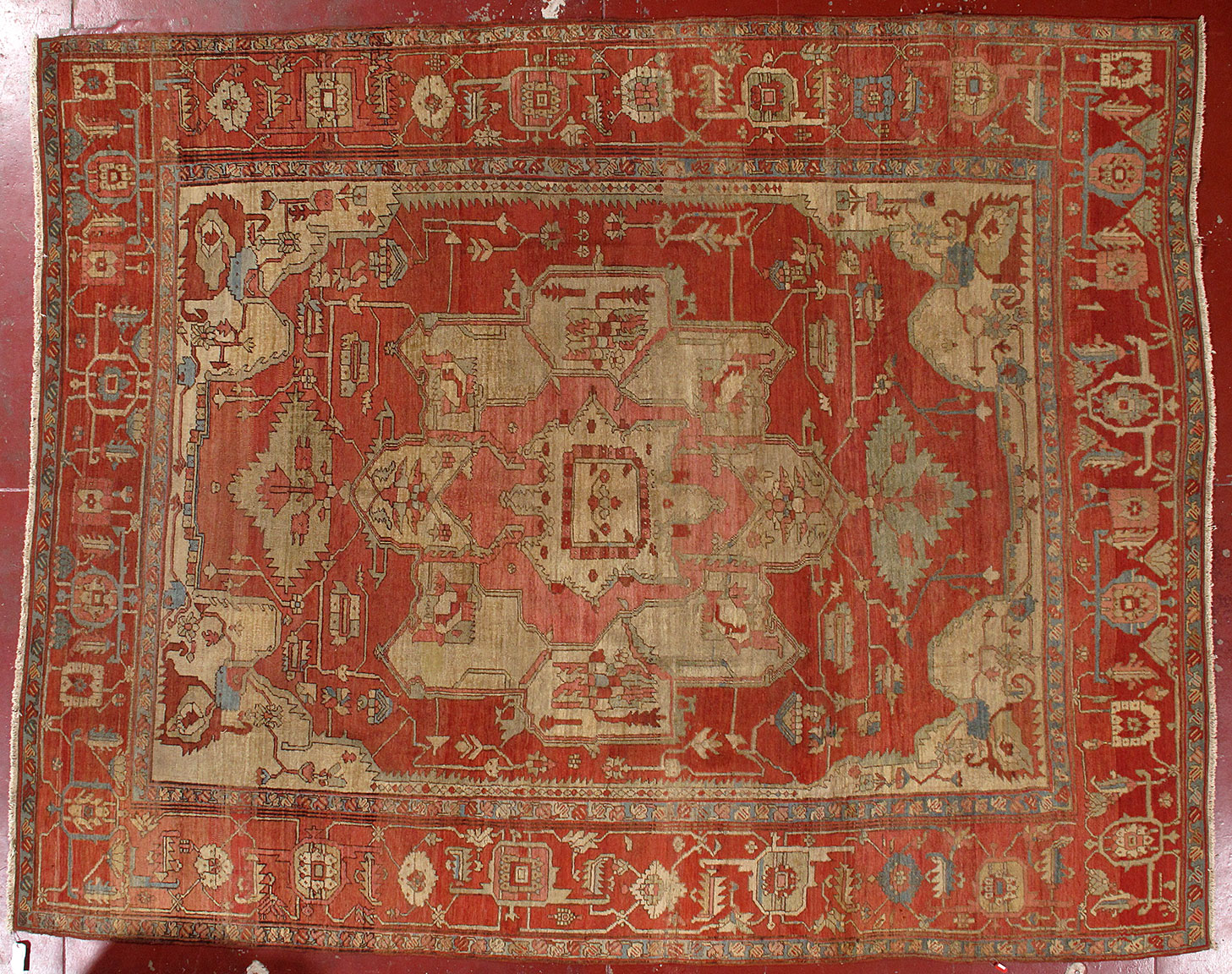 Antique heriz Carpet - # 50174