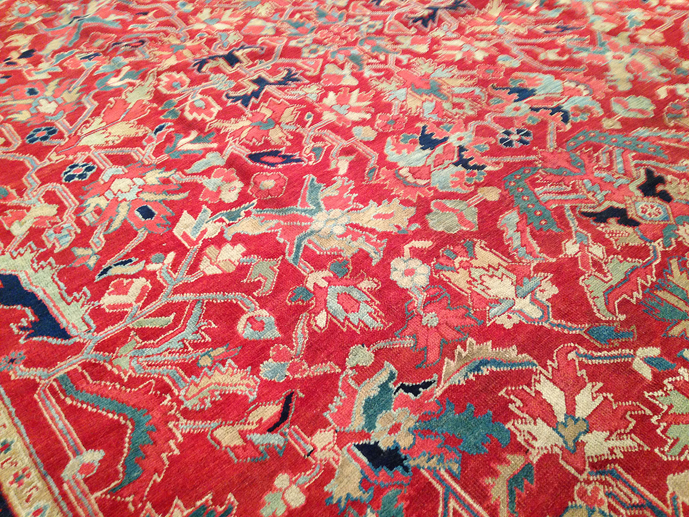 Antique heriz Carpet - # 50642