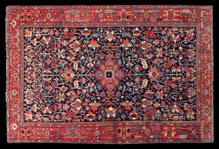 Antique heriz Carpet - # 50708