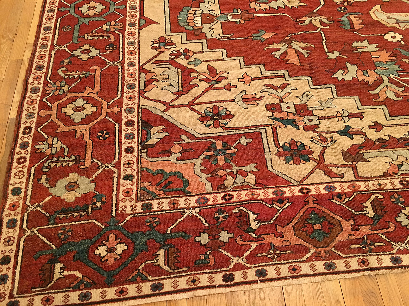 Antique heriz Carpet - # 51529