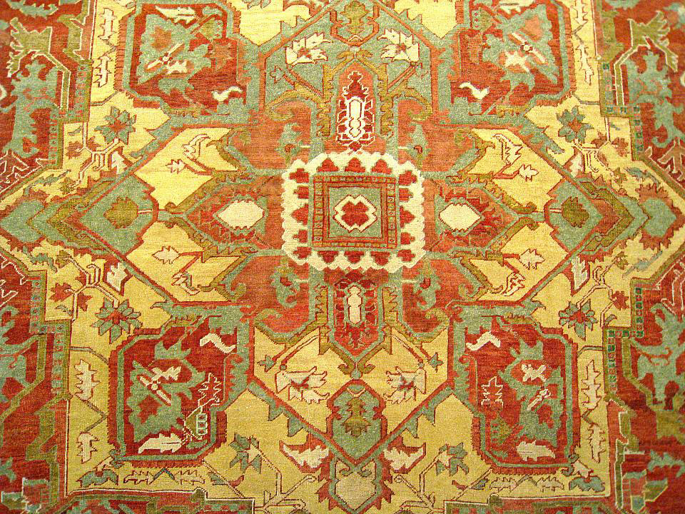Antique heriz Carpet - # 52197