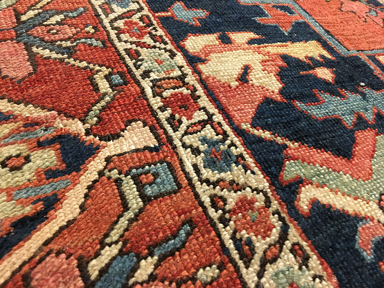 Antique heriz Carpet - # 52469