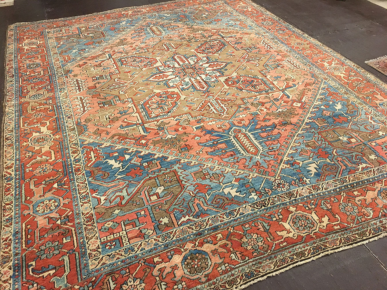 Antique heriz Carpet - # 52757