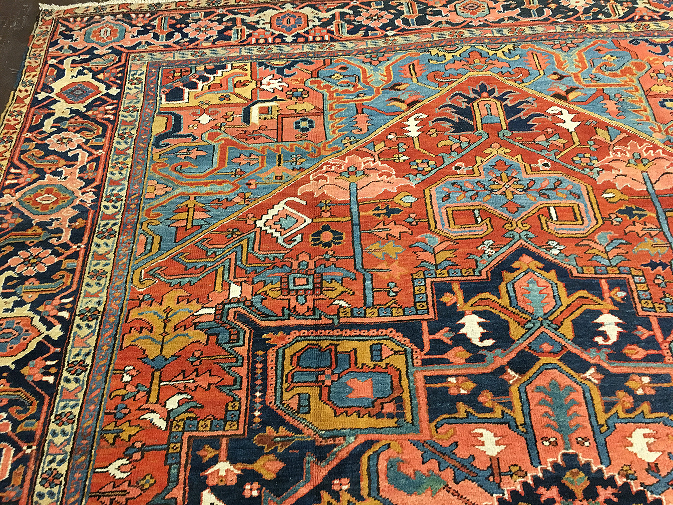 Antique heriz Carpet - # 53213