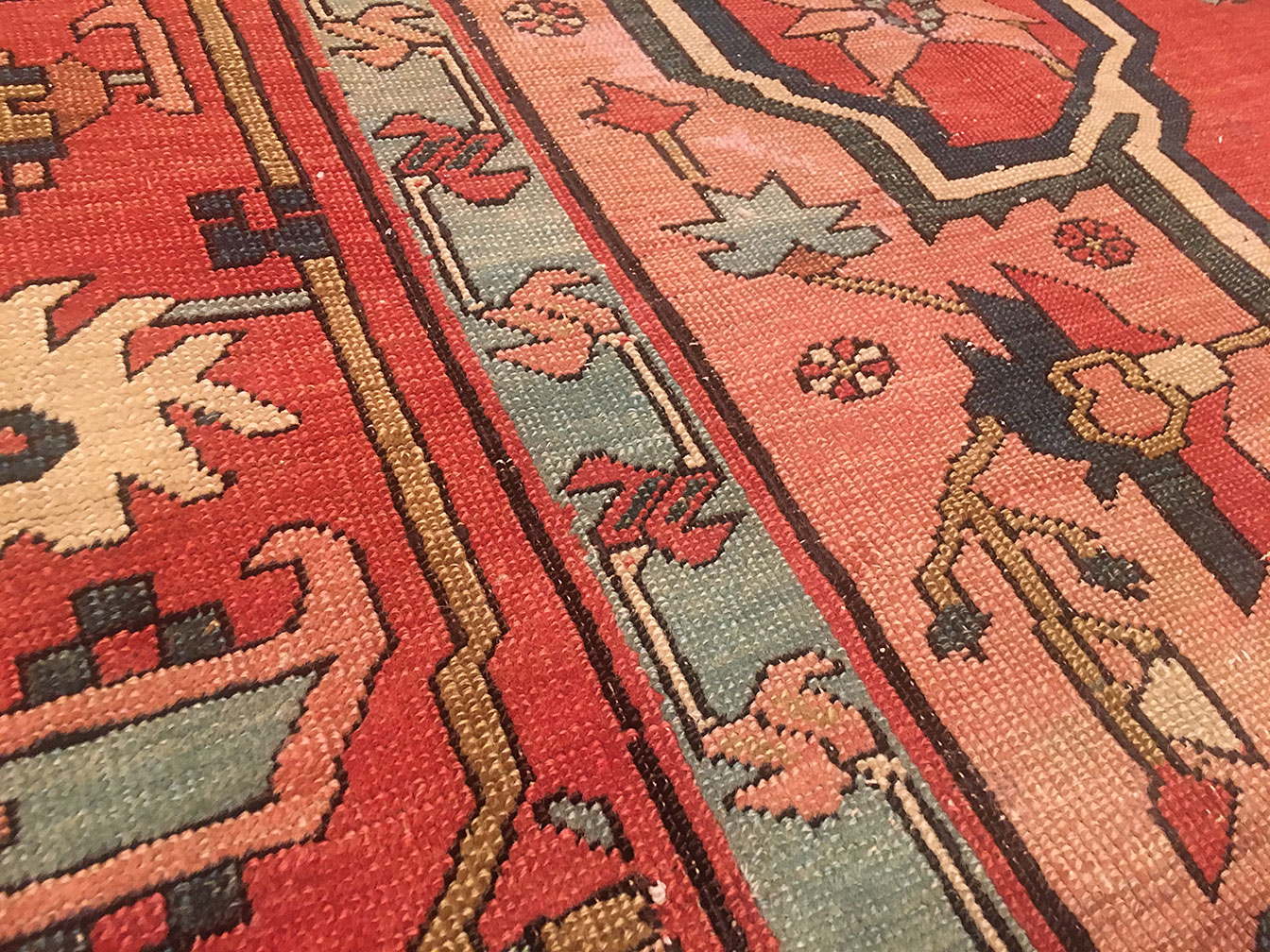 Antique heriz Carpet - # 53466