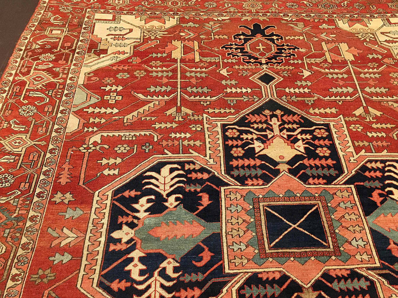 Antique heriz Carpet - # 53604