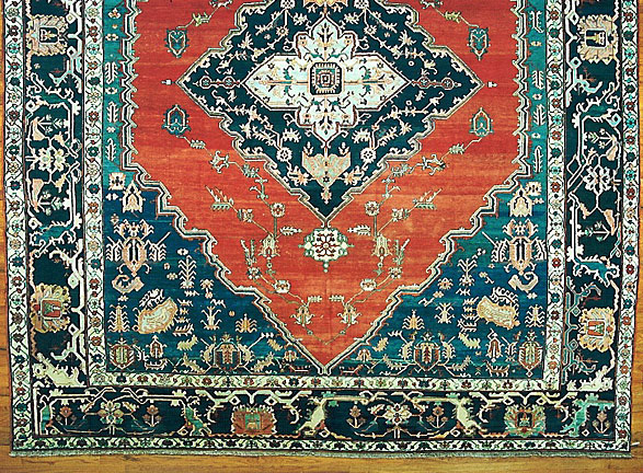 Antique heriz Carpet - # 5445