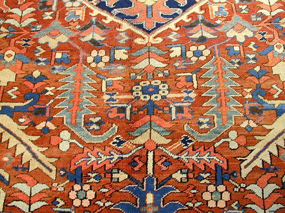 Antique heriz Carpet - # 5547