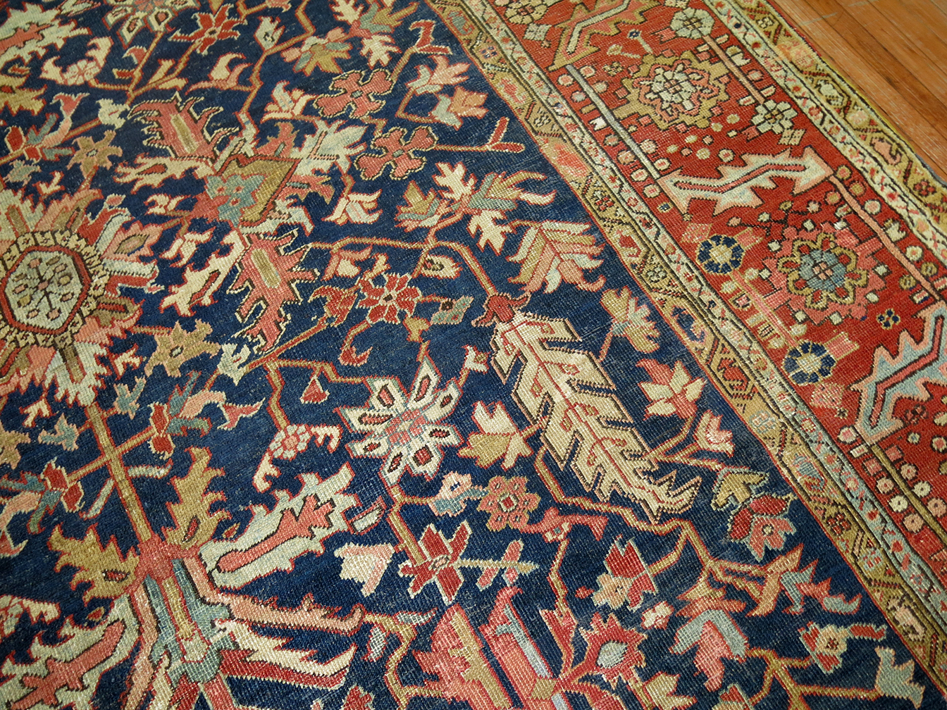 Antique heriz Carpet - # 55618