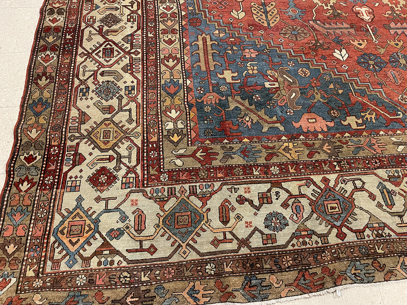 Antique heriz Carpet - # 56792