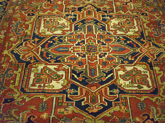 Antique heriz Carpet - # 5822