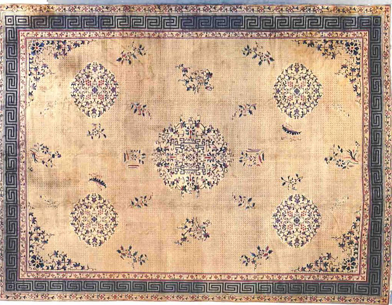 Antique indian Carpet - # 54252