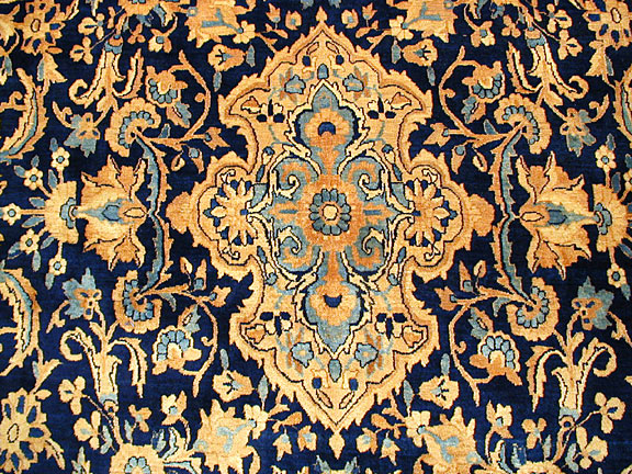Antique kirman Carpet - # 3383