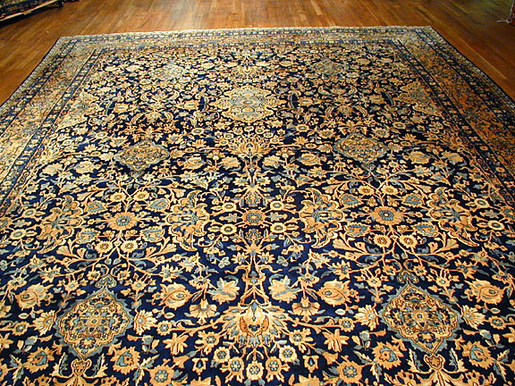 Antique kirman Carpet - # 3383