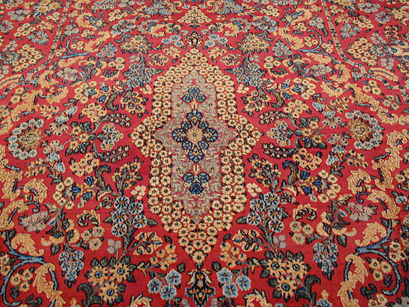 Antique kirman Carpet - # 3921