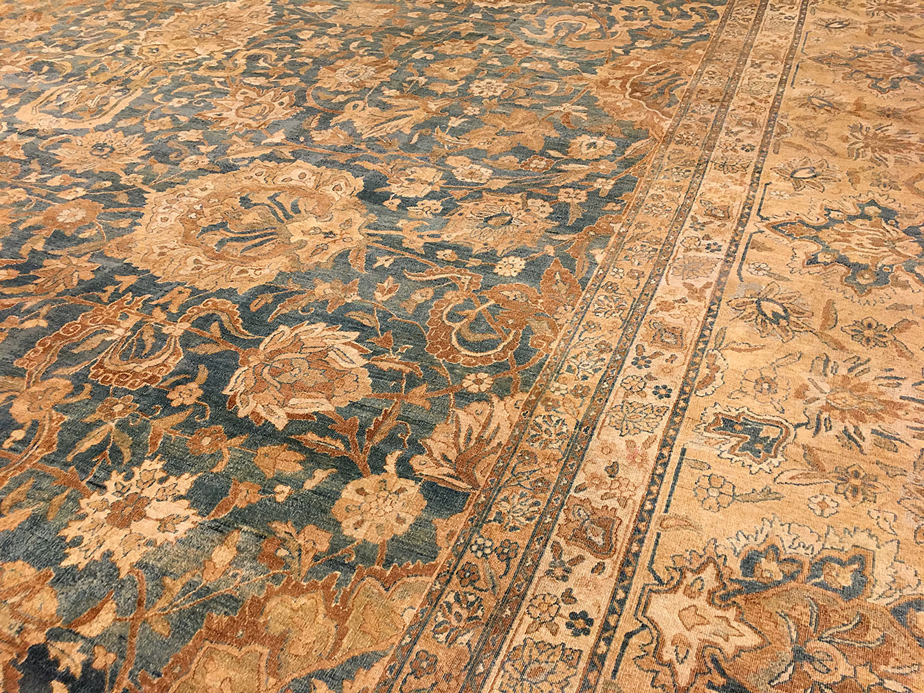Antique kirman Carpet - # 52976