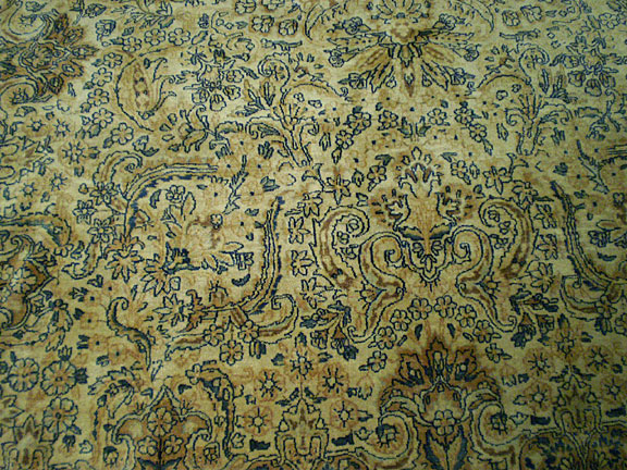 Antique kirman Carpet - # 5660
