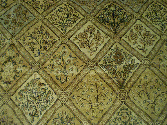 Antique kirman Carpet - # 5661