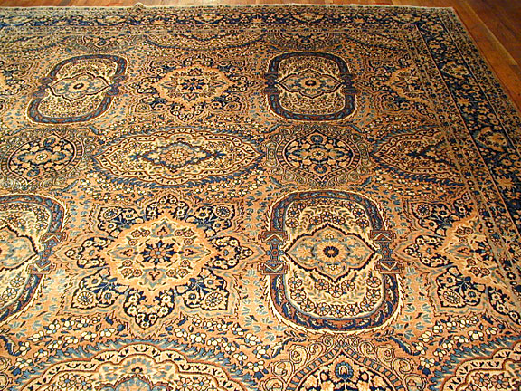 Antique kirman, lavar Carpet - # 3501
