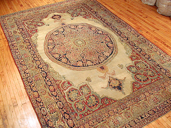 Antique kirman, lavar Carpet - # 44